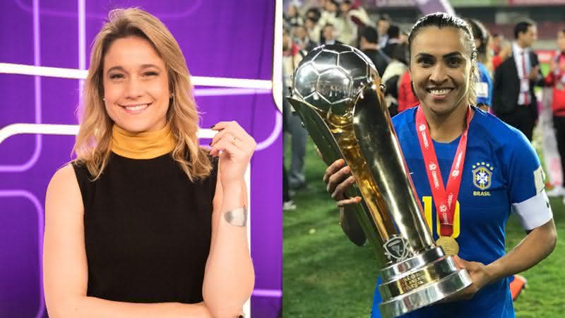 Fernanda Gentil celebra aniversário da atleta e se declara - Instagram