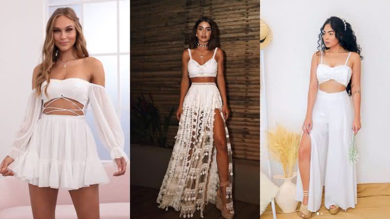 Designer de moda dá 3 dicas para arrasar com o look branco de réveillon - Pinterest