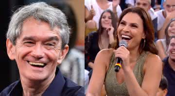 O apresentador fez pergunta engraçada para a sexóloga - TV Globo