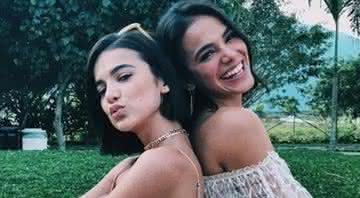 Bruna Marquezine e Manu Gavassi são amigas há muito tempo e a cantora tem o apoio da atriz no BBB20 - Instagram