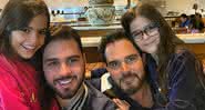 Luciano Camargo registra despedida dos filhos - Instagram