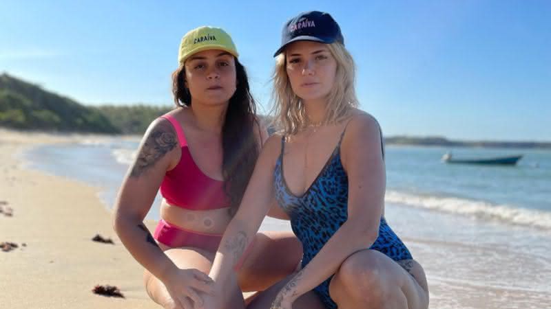 Marcela Mc Gowan e Luiza são alvos de ataques homofóbicos na web - Instagram
