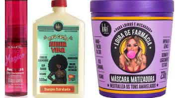 Máscara capilar, óleo disciplinante, shampoo multifuncional e muitos outros produtinhos que vão transformar o seu cabelo - Reprodução/Amazon