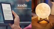 Kindle, luminária, caneca elétrica e outros itens para presentear - Reprodução/Amazon