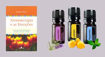 Selecionamos livros, óleos essenciais e difusores para quem deseja praticar a aromaterapia - Reprodução/Amazon