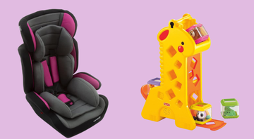 Cadeira para refeição, brinquedos e outros itens em oferta para os pequenos - Reprodução/Amazon