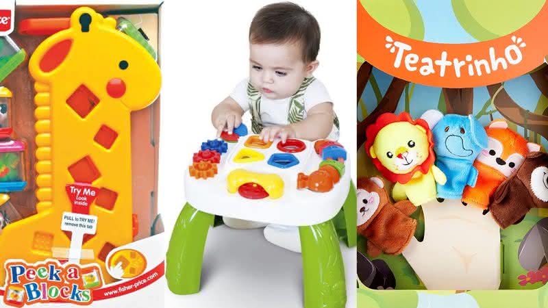 7 brinquedos que vão garantir a diversão dos pequenos - Reprodução/Amazon