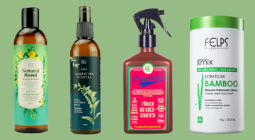 Selecionamos 6 produtos incríveis que vão garantir um cabelo mais forte e longo - Reprodução/Amazon