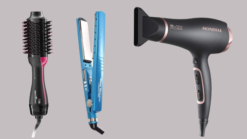 Selecionamos 10 aparelhos que vão garantir um cabelo com efeito de salão - Reprodução/Amazon