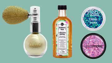 Geleia iluminadora, spray glitter e outros produtos que vão te fazer brilhar no Carnaval 2022 - Reprodução/Amazon