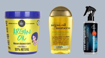 Máscara capilar, óleo de argan e outros produtos que precisam fazer parte da sua rotina de beleza - Reprodução/Amazon