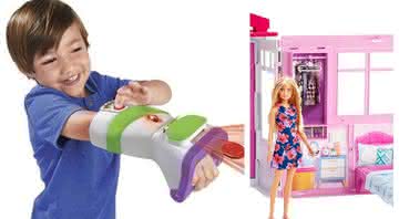 Blocos, casa da Barbie, carrinhos Hot Wheels e muitos outros brinquedos incríveis - Reprodução/Amazon