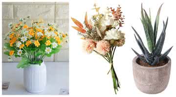 Flores e plantas artificiais: 10 opções para incluir na decoração
