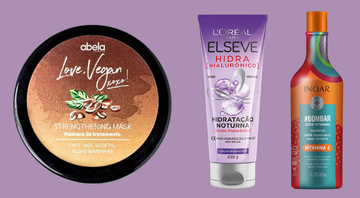 Máscara capilar, shampoo e outros produtos para incluir na rotina de cuidados - Reprodução/Amazon