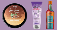 Máscara capilar, shampoo e outros produtos para incluir na rotina de cuidados - Reprodução/Amazon