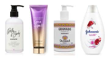 Selecionamos 6 produtos incríveis que vão garantir uma pele hidratada e perfumada - Reprodução/Amazon