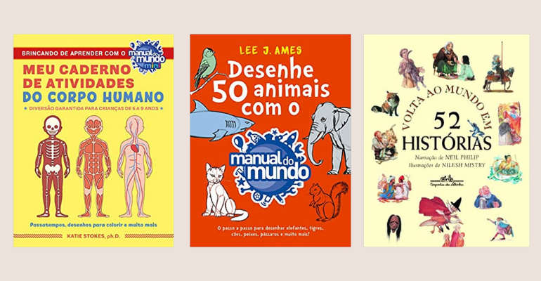 Selecionamos 12 livros que vão garantir diversão e aprendizado para as crianças - Reprodução/Amazon