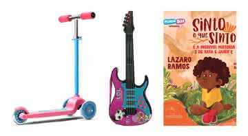 Brinquedos, livros e outros itens que vão garantir a diversão dos pequenos - Reprodução/Amazon