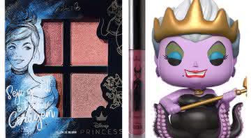 Maquiagens, livro, almofada, bonecos colecionáveis e muitos outros itens inspirados nas princesas e vilãs - Reprodução/Amazon