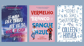 Selecionamos 6 livros incríveis que vão conquistar os fãs de romances - Crédito: Reprodução/Amazon