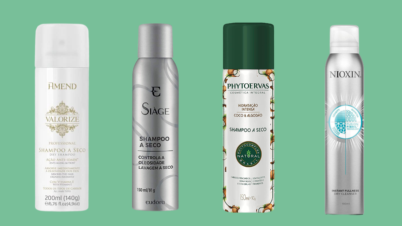 Selecionamos 6 shampoos a seco que vão facilitar a rotina de beleza - Reprodução/Amazon