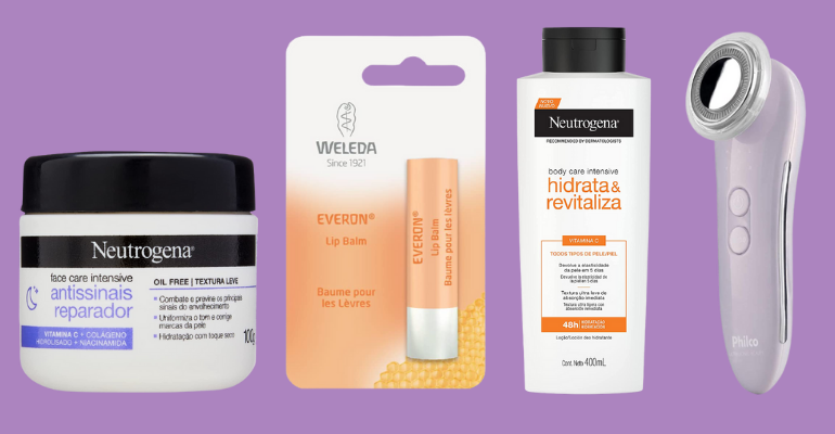 Selecionamos 8 produtos incríveis que vão cuidar da sua pele na estação mais fria do ano - Reprodução/Amazon