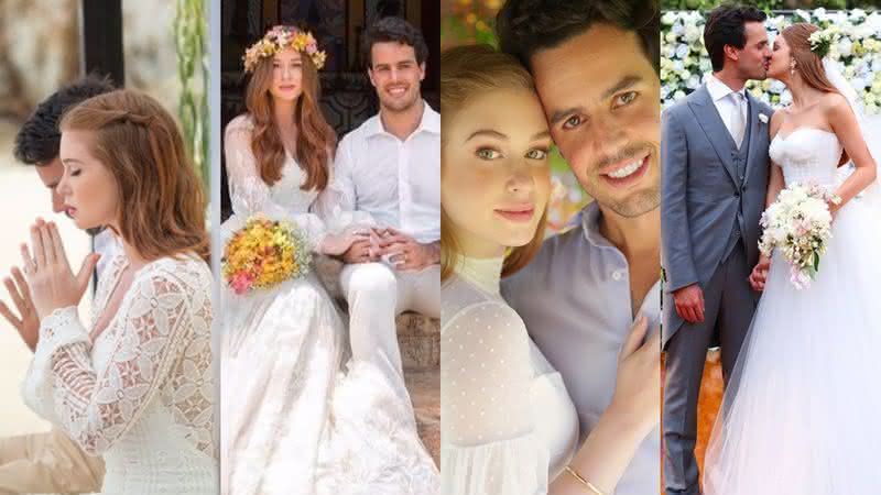 Relembre as quatro cerimônias de casamento de Marina Ruy Barbosa e Alexandre Negrão - Reprodução/ Instagram