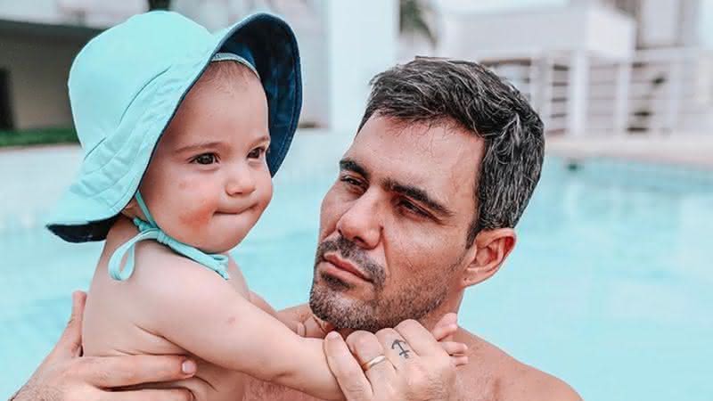 Juliano Cazarré compartilha clique fofo ao lado do filho caçula, Gaspar, e encanta os fãs - Instagram