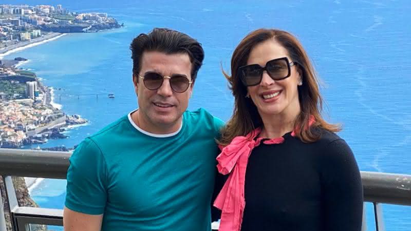 Em Portugal, Claudia Raia curte dia de passeio com marido e se declara: "Meu amor " - Instagram
