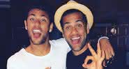 Em seu Instagram, Neymar Jr. celebrou o aniversário de 37 anos de Daniel Alves e encantou os seguidores - Instagram