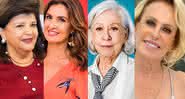 Luiza Trajano, Fátima Bernardes, Fernanda Montenegro e Ana Maria Braga estão entre as mulheres mais admiradas do Brasil - Reprodução