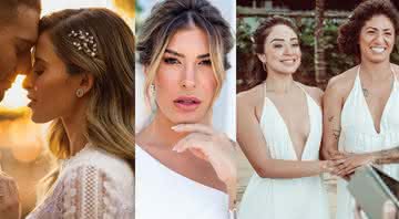 Lorena Carvalho Lucco, Lorena Improta, Cris e Ana Rozeira usaram penteados que podem servir como inspiração para você, noiva; confira - Reprodução/ Instagram