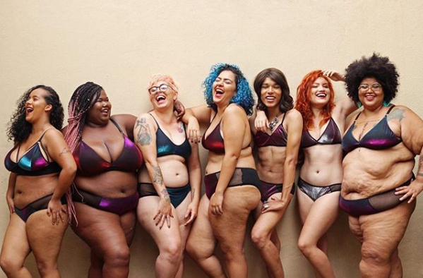 Mulheres fortes, com corpos reais e marcantes - Instagram