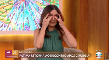 Emocionada, Fátima Bernardes vai às lágrimas ao lembrar de funcionária que faleceu por Covid-19 - Reprodução/ Globo