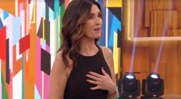 Fátima Bernardes entrega detalhes de 'Amor de Mãe' ao vivo - TV Globo