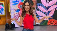 Fátima Bernardes dança muito no palco do 'Encontro' - Instagram