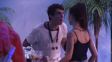 Felipe e Bianca brigam no BBB20 - Globo