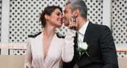 Flávia Alessandra e Otaviano Costa se casaram na presença das filhas - Instagram