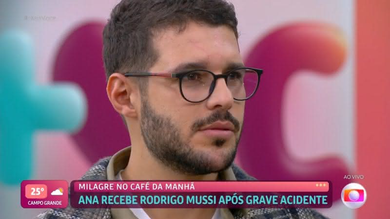 Ao vivo no 'Mais Você', Rodrigo Mussi desabafa sobre acidente gravíssimo: "Falava com Deus" - Instagram