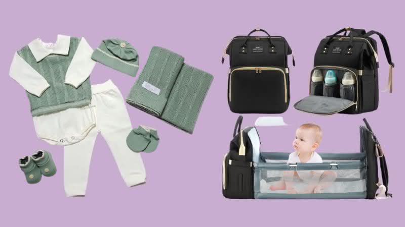 Influenciadora Simony Braga destaca produtos indispensáveis para a mala de maternidade - Crédito: Reprodução/Amazon