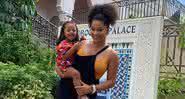 Juliana Alves toma banho de sol e encanta ao surgir abraçada com filha, Yolanda - Instagram