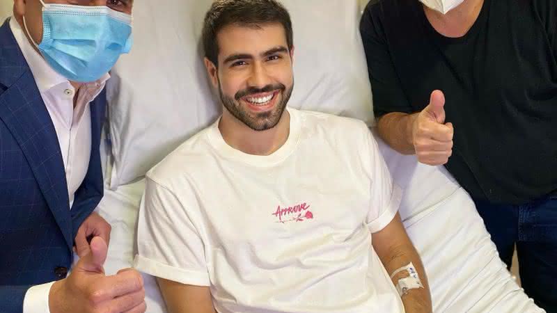 Juliano Laham comemora retirada de tumor e fala de recuperação - Reprodução/ Instagram