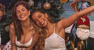 Anitta e Laryssa Bottino usam looks transparentes - Instagram