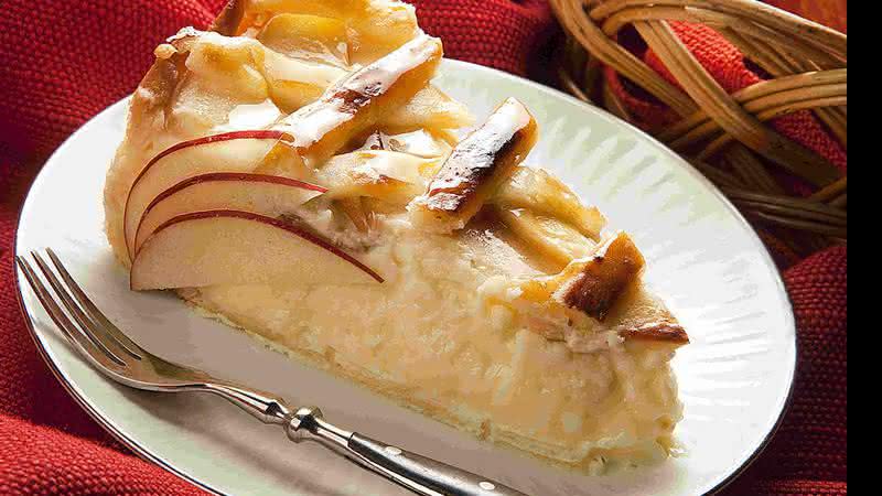 Torta de maçã com Catupiry - delícia!  - Divulgação 