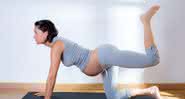 Fazer exercícios físicos durante a gravidez diminui a ansiedade, os inchaços e as dores musculares. - Foto Shutterstock
