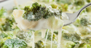 Polenta gratinada com brócolis e queijo - ORMUZD ALVES