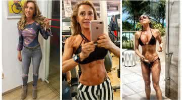 Adriana Miranda tem 60 anos e é musa fitness - Fotos Reprodução Instagram