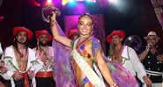 A rainha do baile foi a atriz Isis Valverde, que vestia uma fantasia de cigana - Agência Brazil News