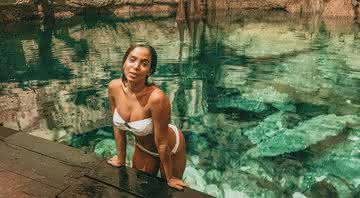 Anitta usa biquínis tendência em Cancún - Reprodução: Instagram