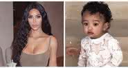 Kim Kardashian e Chicago - Reprodução/ Instagram